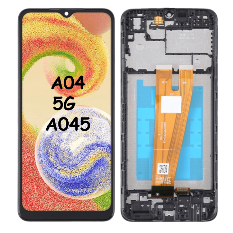 OLED Display Digitizer Touch Screen Assembly With Frame For Samsung A04 A045 - Best Cell Phone Parts Distributor in Canada, Parts Source OLED Display Digitizer Touch Screen Assembly With Frame For Samsung A04 A045 - Best Cell Phone Parts Distributor in Canada, Parts Source